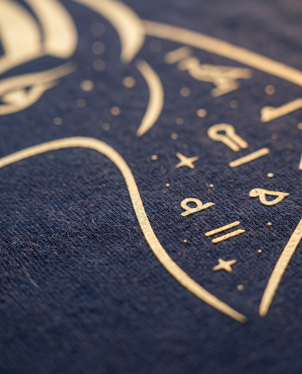 Anubis: Keeper of the Afterlife print detail