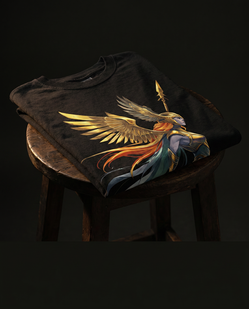 Valkyrie: The Shield-Maiden folded