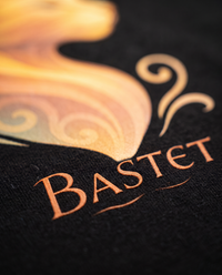 Bastet: Daughter of the Sun print detail