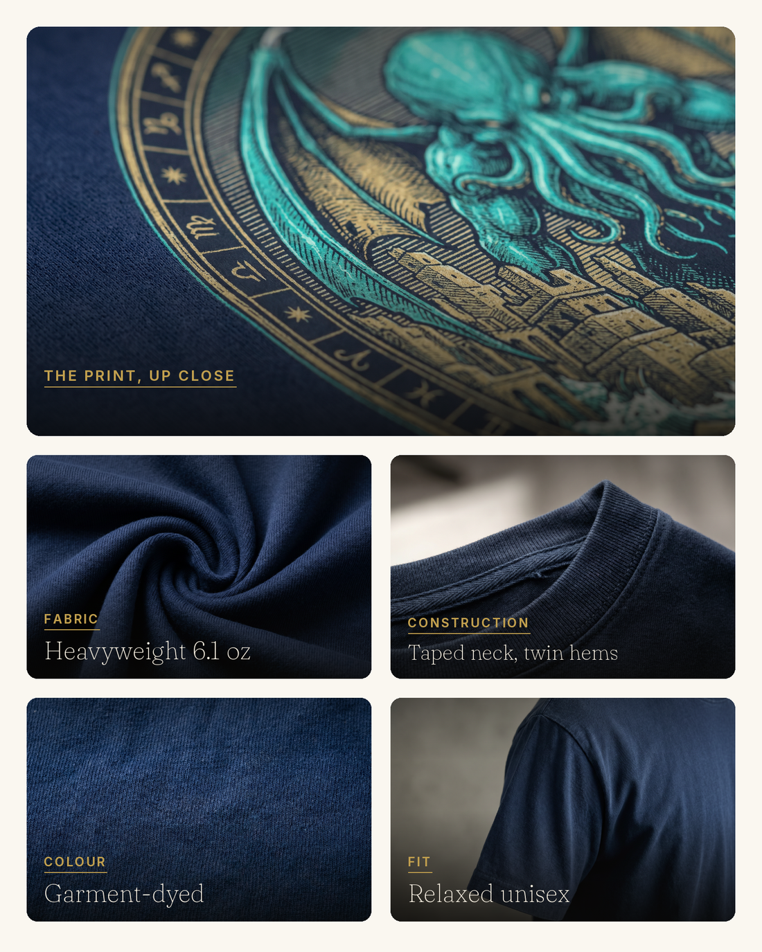 Cthulhu Rising quality collage