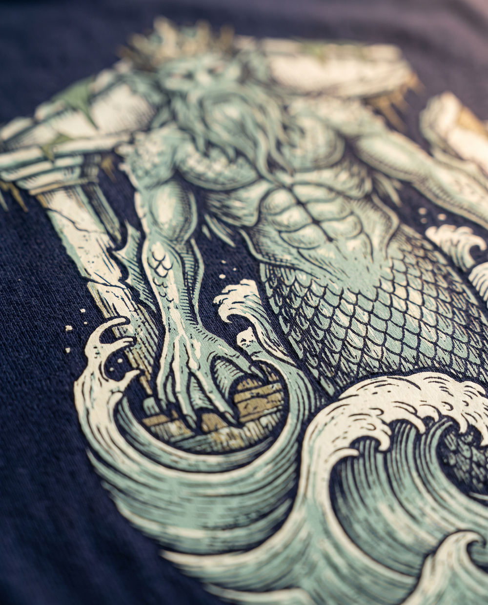 Dagon: Father of the Deep print detail
