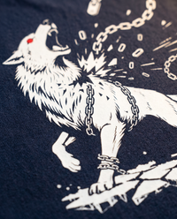 Fenrir: The Chain Breaker print detail