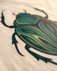 Scarab: The Rising Sun print detail
