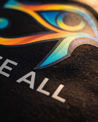 See All: The All-Seeing Eye print detail