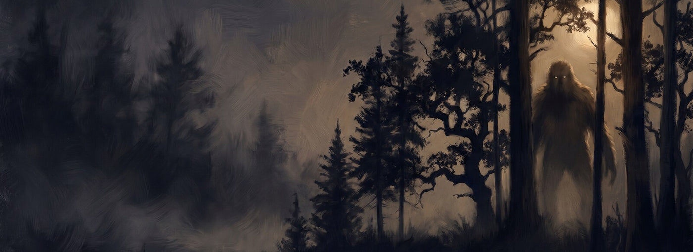 Cryptids world — a backwoods legend watching from the treeline