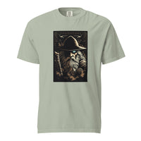 Odin: The Allfather design, on a bay heavyweight Comfort Colors tee.