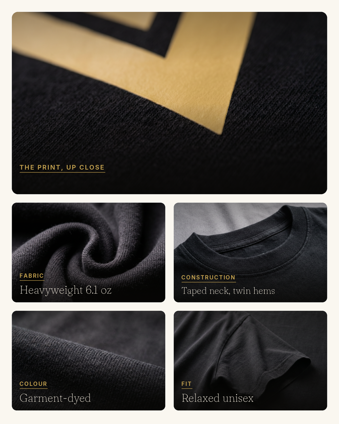 Valknut Knot of the Slain print and fabric detail collage