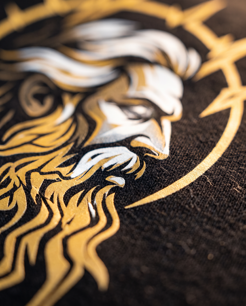 Zeus: King of Olympus print detail