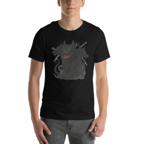 Cerberus Guardian of Hades Unisex T-shirt - Image 3