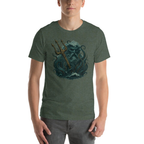 Poseidon Lord of the Seas Unisex T-shirt - Image 2