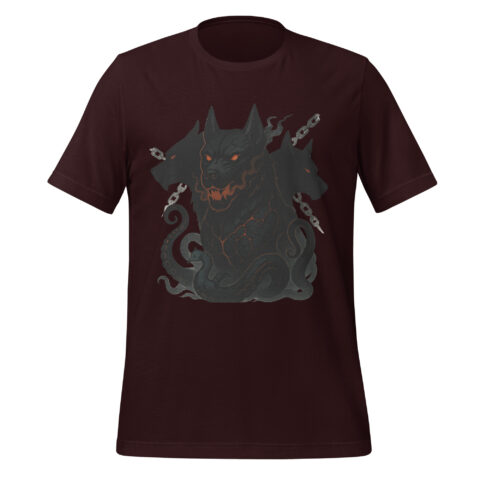 Cerberus Guardian of Hades Unisex T-shirt - Image 2