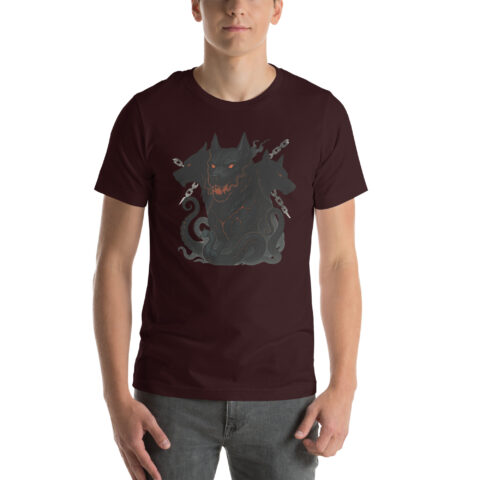 Cerberus Guardian of Hades Unisex T-shirt - Image 4