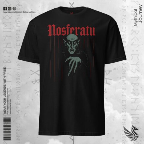 Shadow of the Vampire "Nosferatu" - Classic Horror Short-Sleeve Unisex T-Shirt - Image 5
