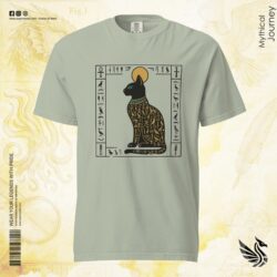Unisex garment-dyed heavyweight t-shirt