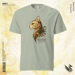 Unisex garment-dyed heavyweight t-shirt