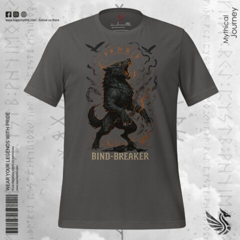 Bind Breaker Fenrir Unisex t-shirt - Image 4