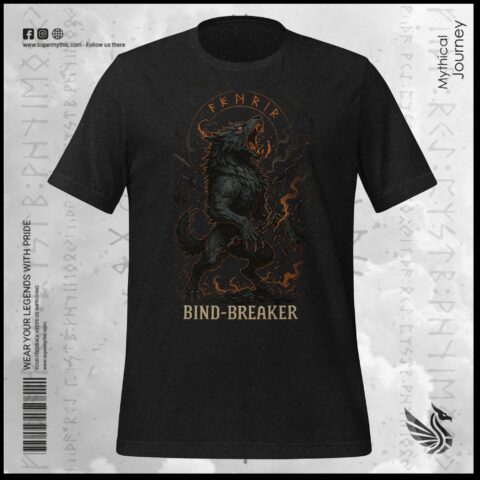 Bind Breaker Fenrir Unisex t-shirt - Image 2