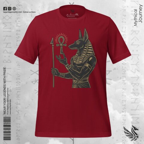 Anubis Guardian Premium Jersey Unisex  T-Shirt