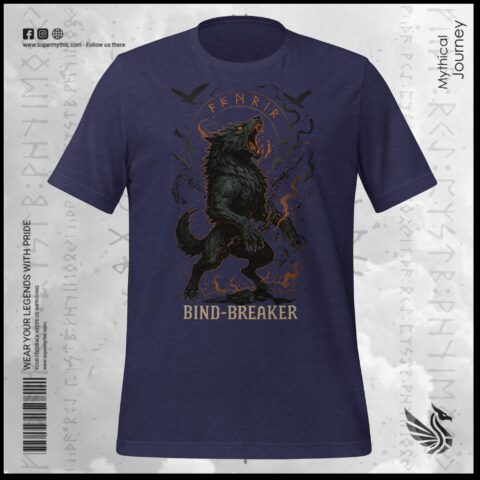 Bind Breaker Fenrir Unisex t-shirt - Image 3
