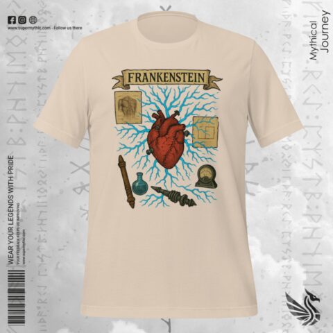 Frankenstein's Laboratory Anatomical Study Premium Unisex t-shirt