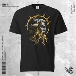 Zeus King of Olympus | Greek Mythology Ancient Luxury Premium Tee
