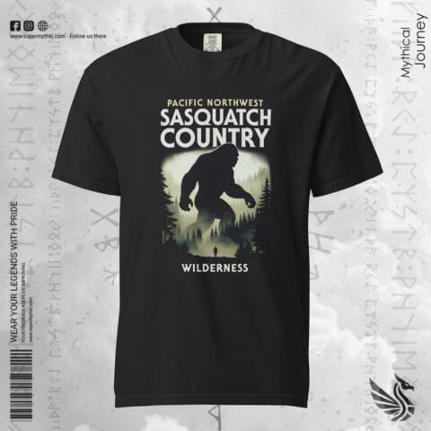 Sasquatch Country | Pacific Northwest Cryptidcore Premium Tee