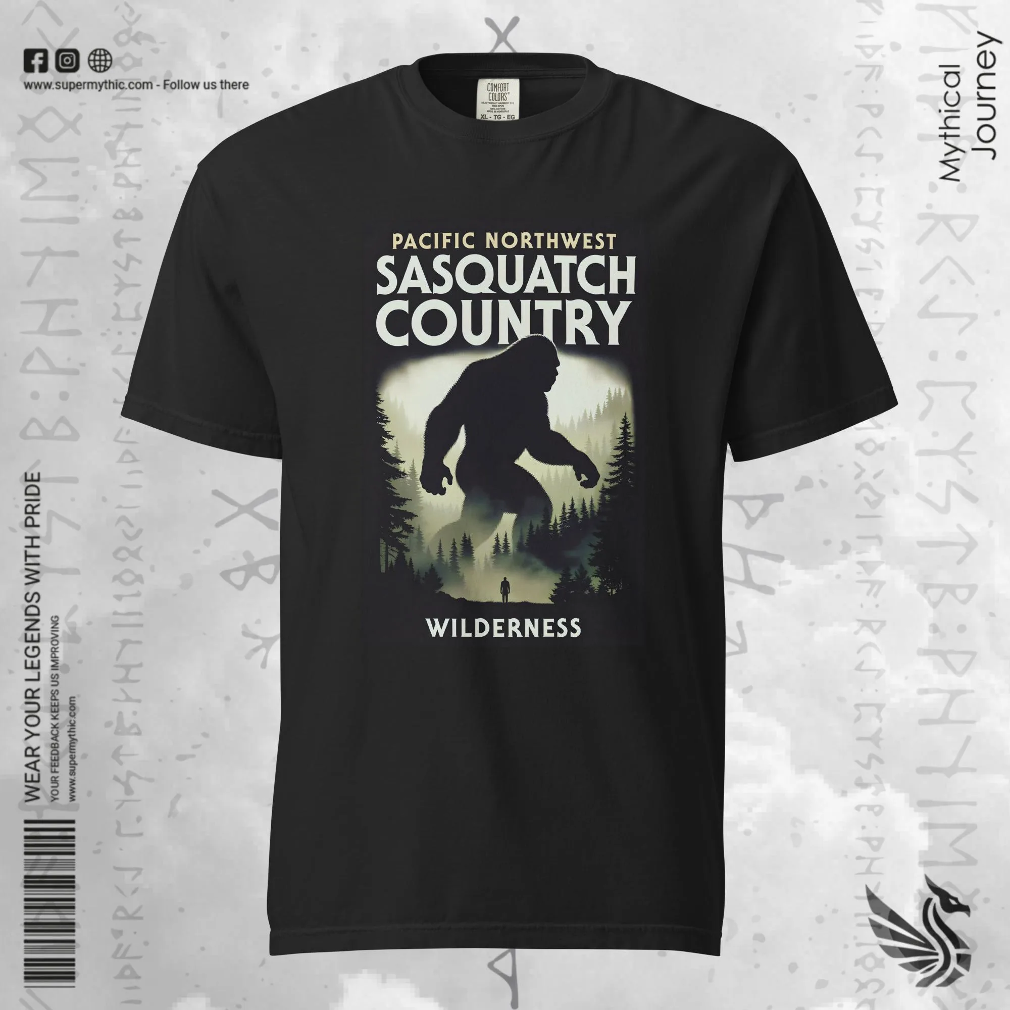 Sasquatch Country | Pacific Northwest Cryptidcore Premium Tee
