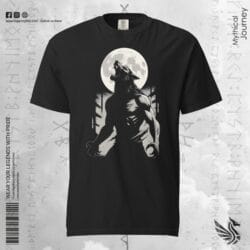 Werewolf Moon | European Folklore Gothic Premium Tee