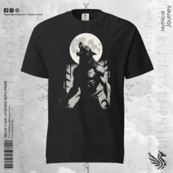 Werewolf Moon | European Folklore Gothic Premium Tee