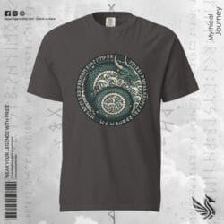 Jörmungandr World Serpent | Norse Mythology Authentic Lore Premium Tee