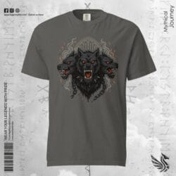 Cerberus Hound of Hades | Greek Mythology Dark Academia Premium Tee