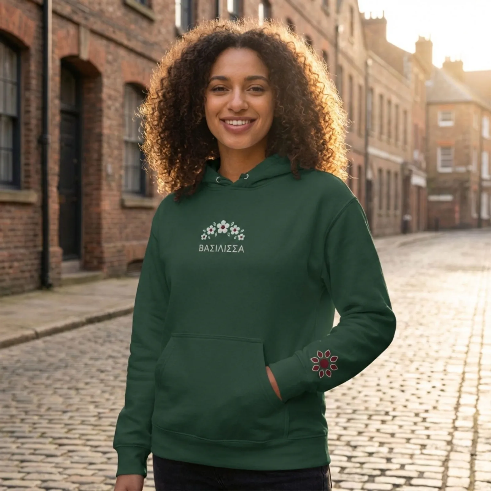 Persephone Queen of Spring & Shadow Premium Statement Hoodie - Image 5