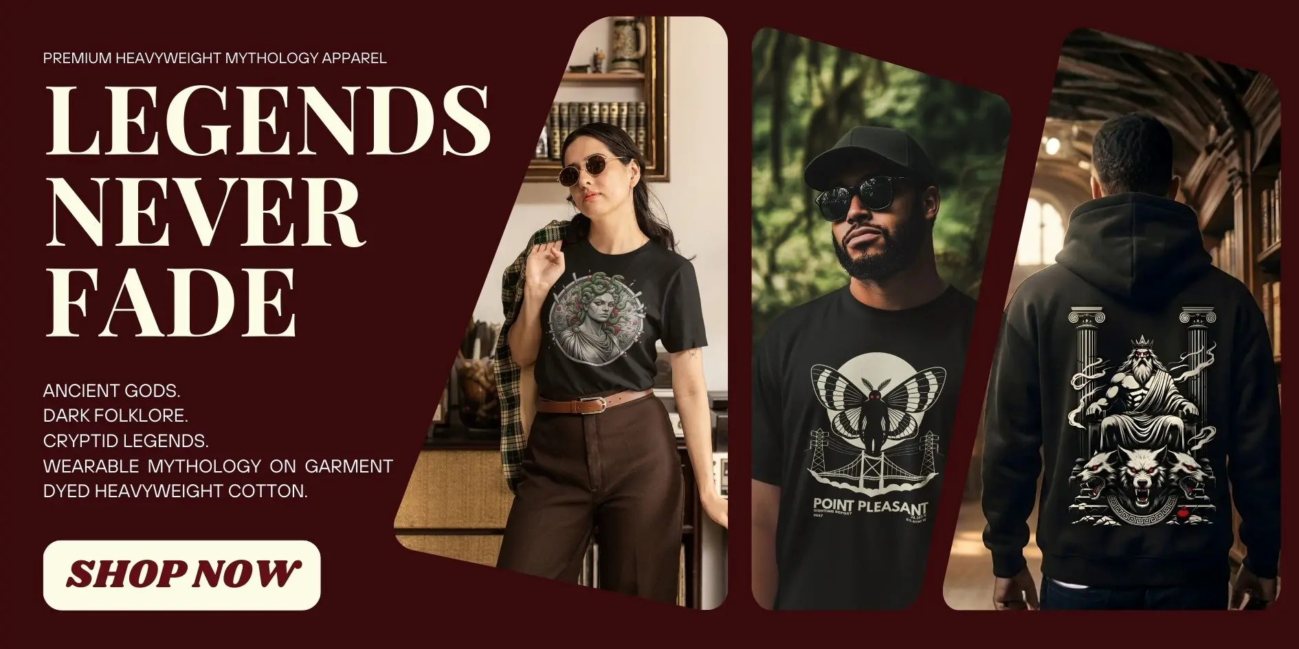 Legends Never Fade - SuperMythic Banner